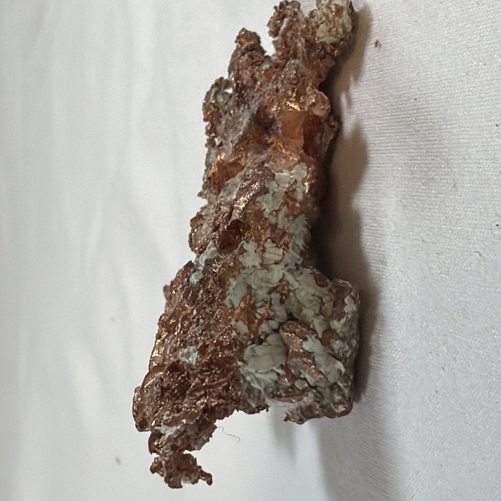 3” x 1”  NATIVE RAWCOPPER from the Lake Superior Keeweenaw Copper  Michigan