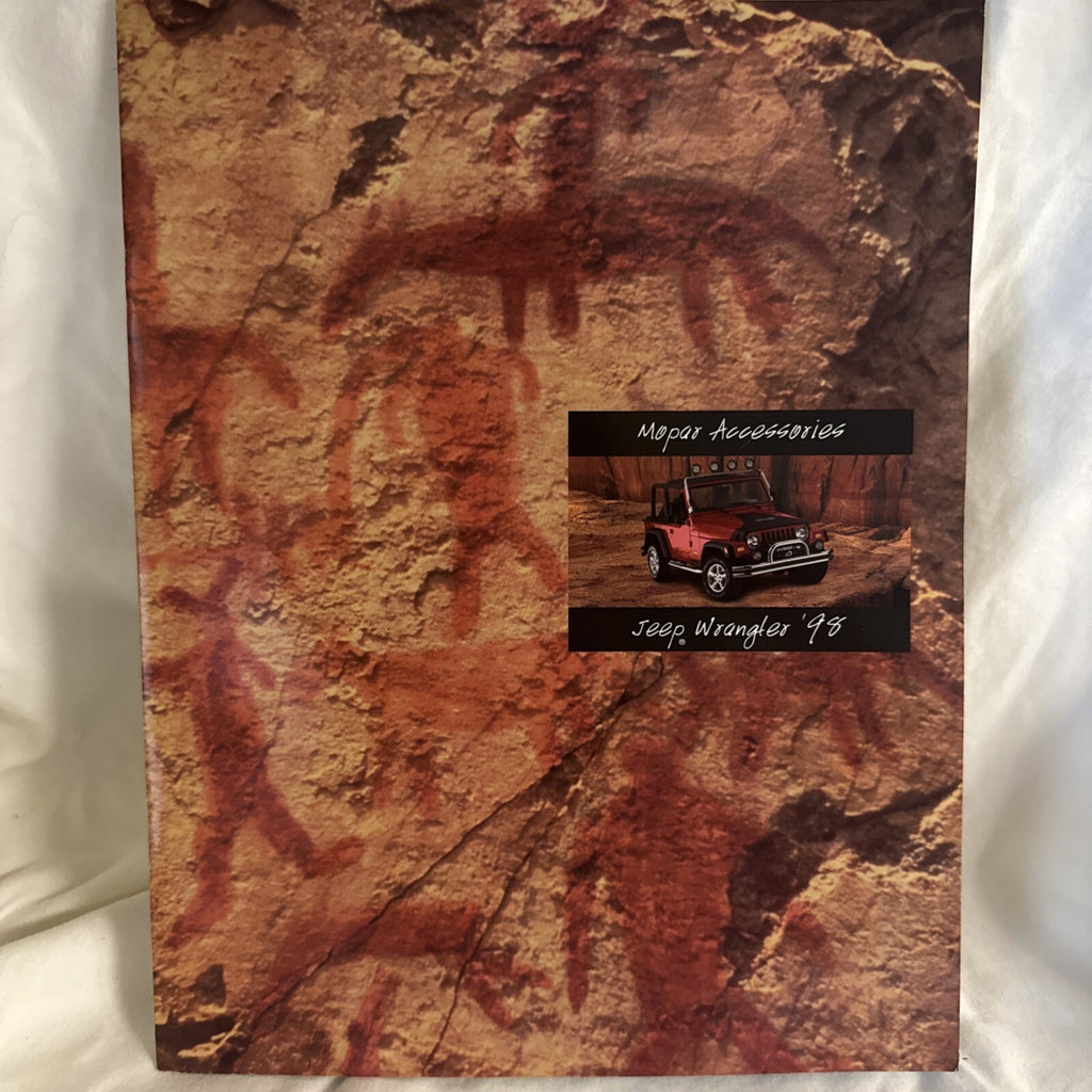 Jeep Wrangler original Brochure - 1998 Mopar accessories ￼