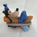 GOOFY in a Wheelbarrow Walt Disney Production  figurine VTG