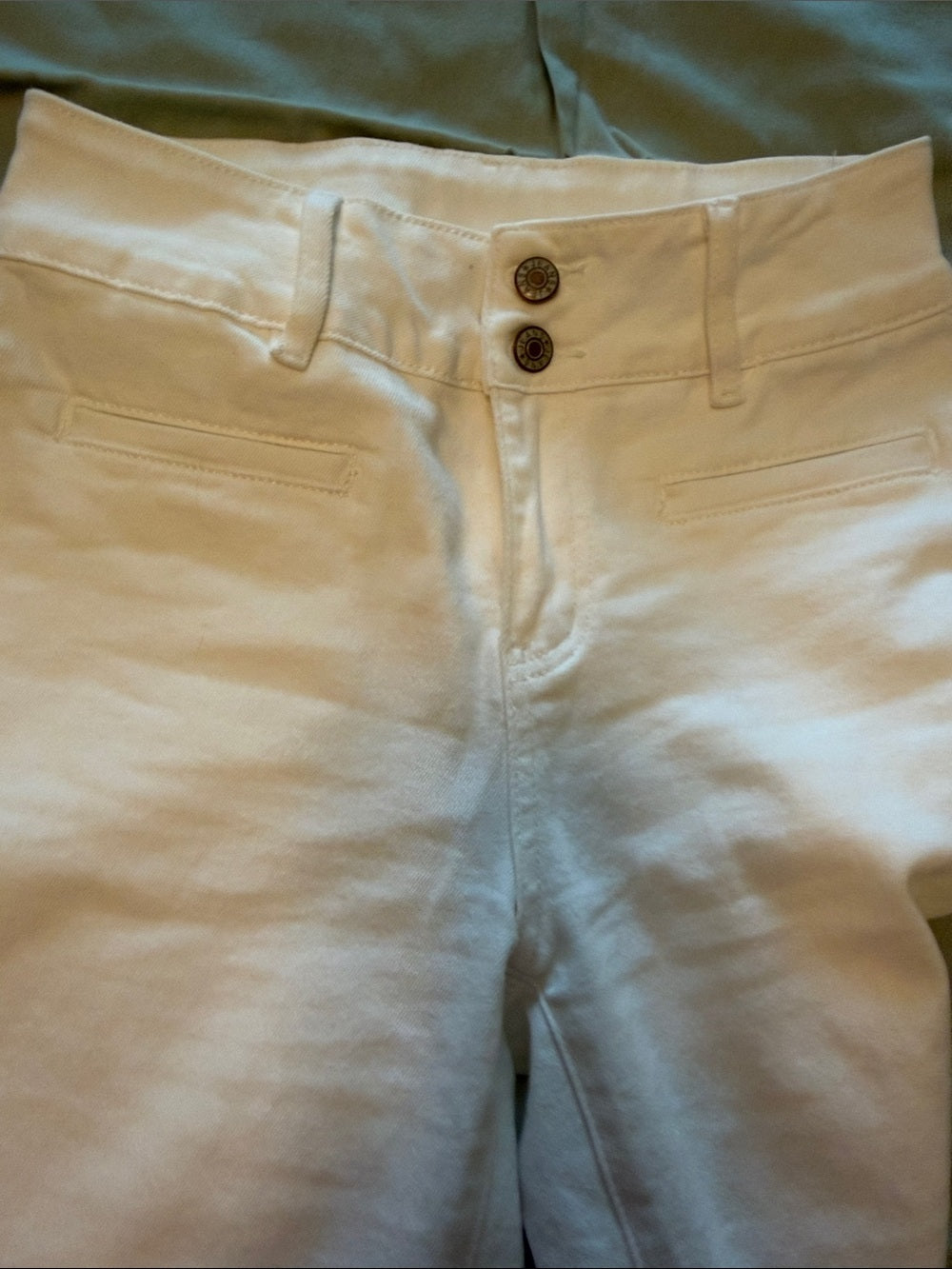 Sidefeel Classic Wide/baggy-Leg White Pants SZ 4
