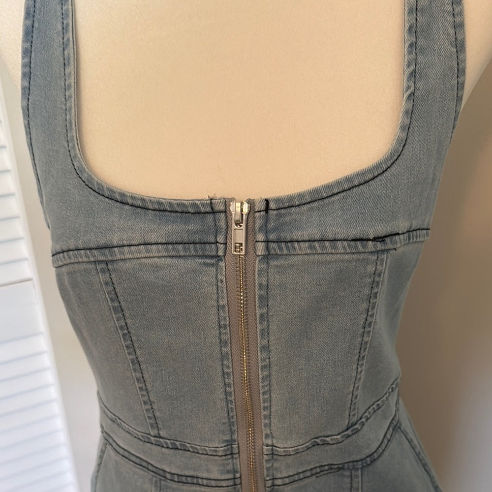 Denim Sleeveless Dress
