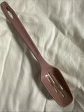 Slotted Spoon King Kraft - Mauve  - 1950s 1960s Made in USA - Vintage