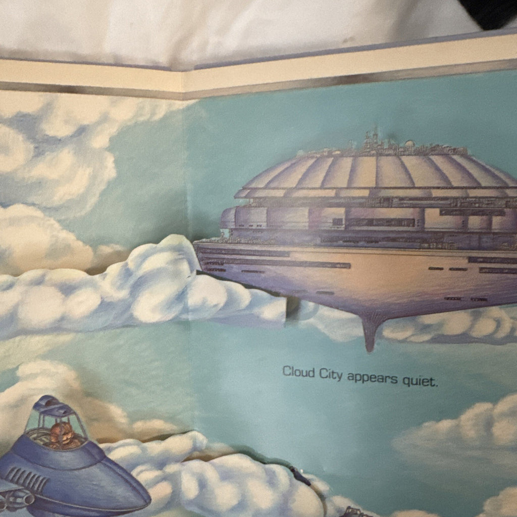 STAR WARS The Empire Strikes Back Pop-Up Book Hardcover Vintage 1980