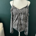Michael Kors, cold shoulder blouse, size M