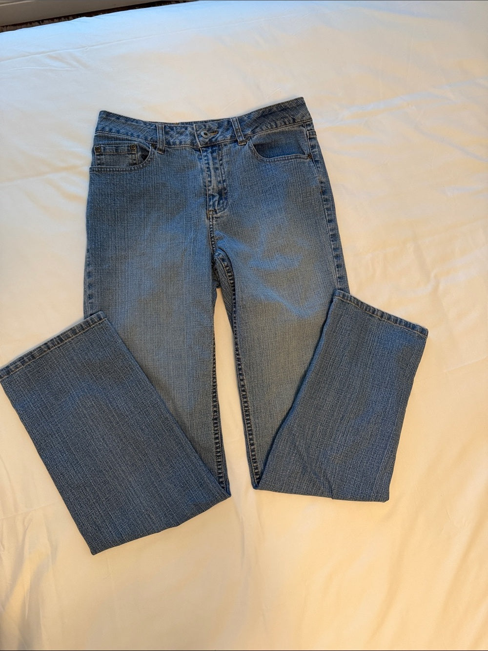 Cold water Creek Women’s Blue Straight-Leg Jeans - Classic Denim SZ 4