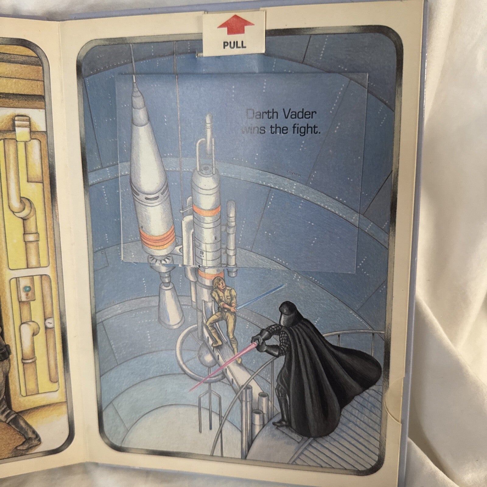 STAR WARS The Empire Strikes Back Pop-Up Book Hardcover Vintage 1980