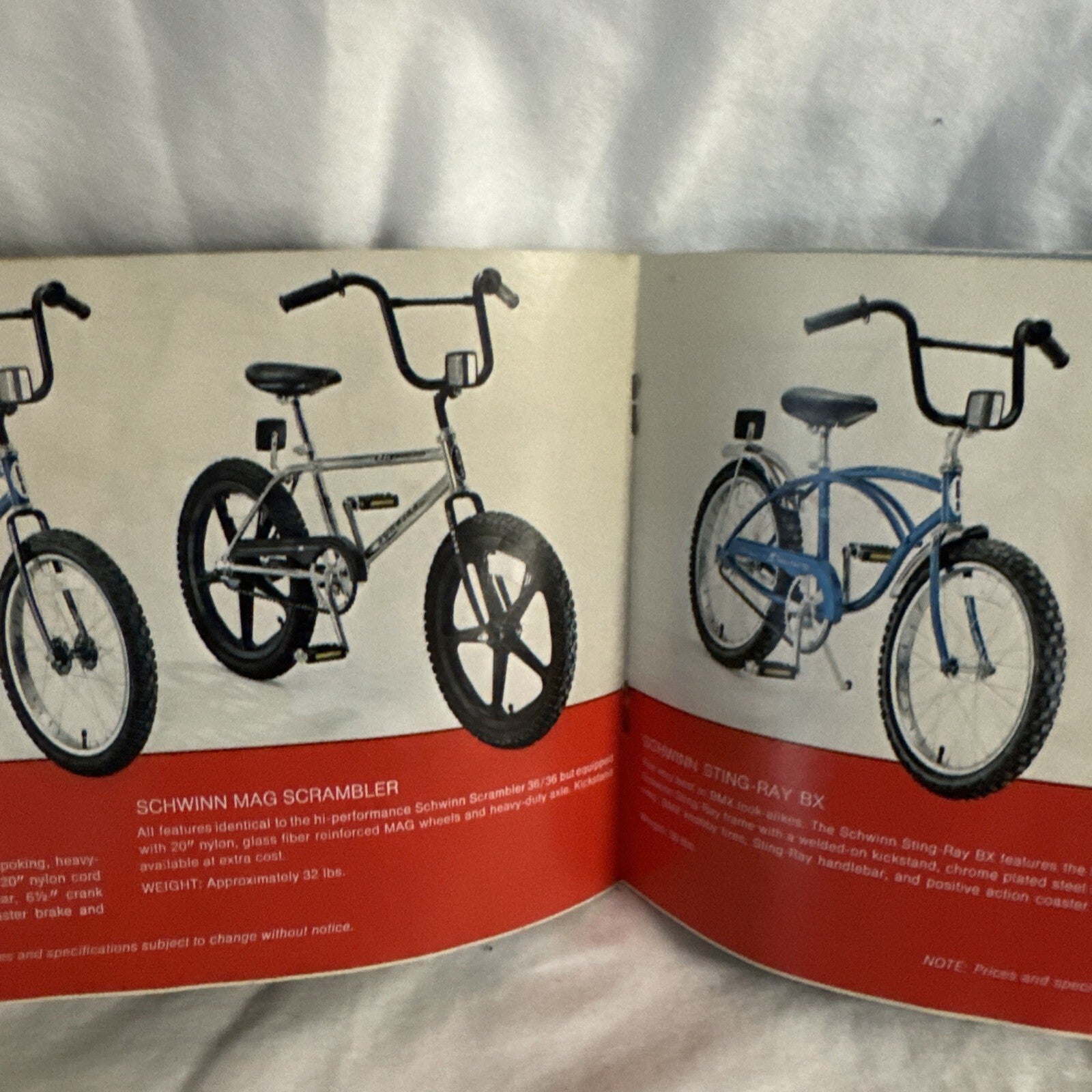 Schwinn Bicycle Retail Catalog Cavalcade of Bicycles - Vintage 1978
