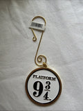 Harry Potter Platform 9 3/4 Universal Studios Enamel Ornament Wizarding World