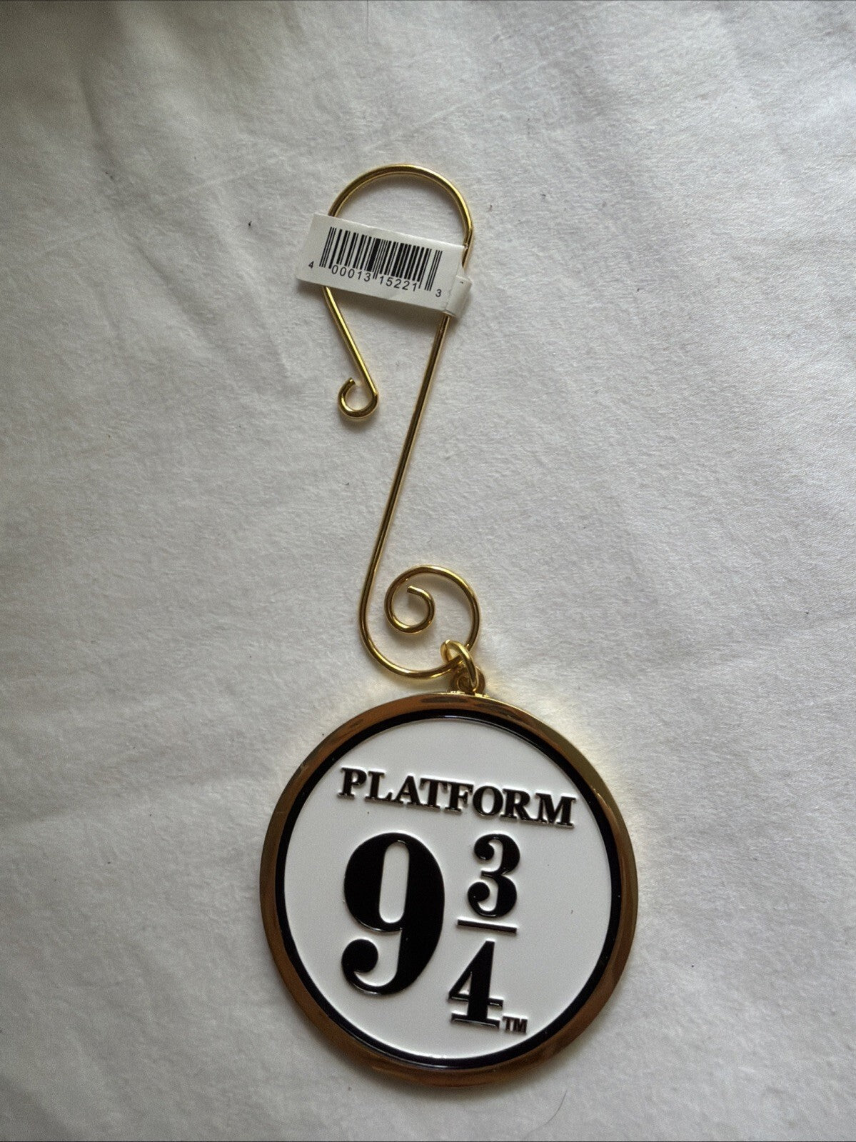 Harry Potter Platform 9 3/4 Universal Studios Enamel Ornament Wizarding World