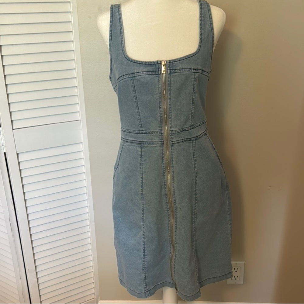 Denim Sleeveless Dress