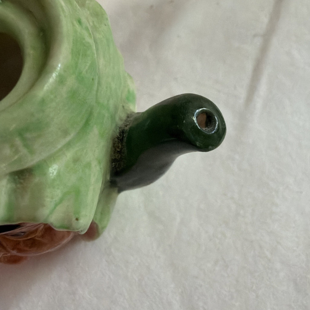 Artone England mini 2 1/2” Toby Jug - Dickens Mrs Gamp- double sided ￼VTG