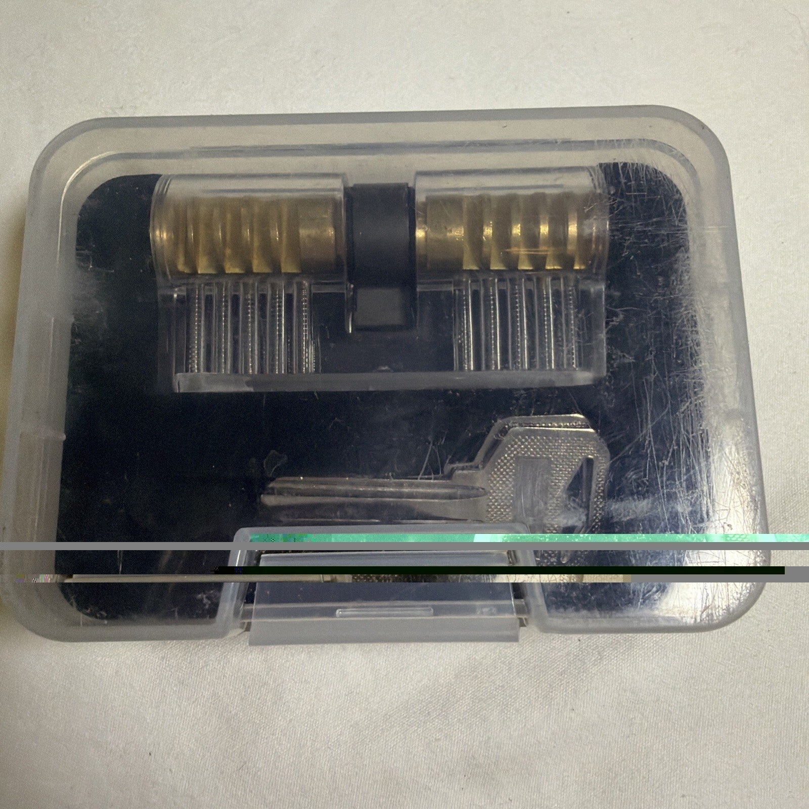 TRANSPARENT PRACTICE LOCKSMITHING LOCKS WITH KEYS