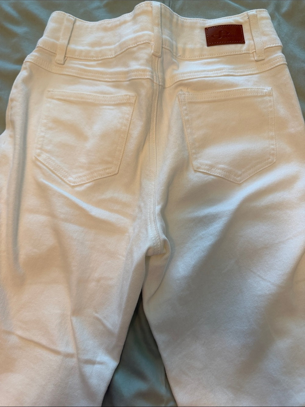 Sidefeel Classic Wide/baggy-Leg White Pants SZ 4
