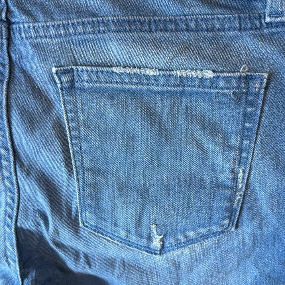 Vineyard vines, distressed, skinny jeans, size 8