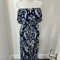 INC Maxi Off-Shoulder dress SM
