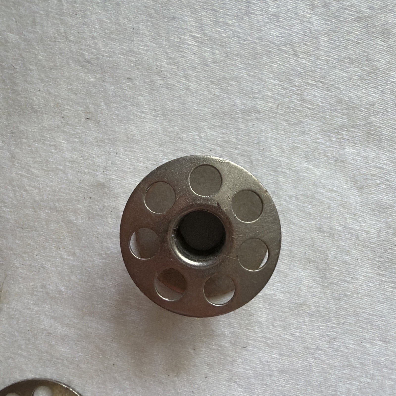 Sewing Machine Bobbins Metal - Lot of 4 Vintage