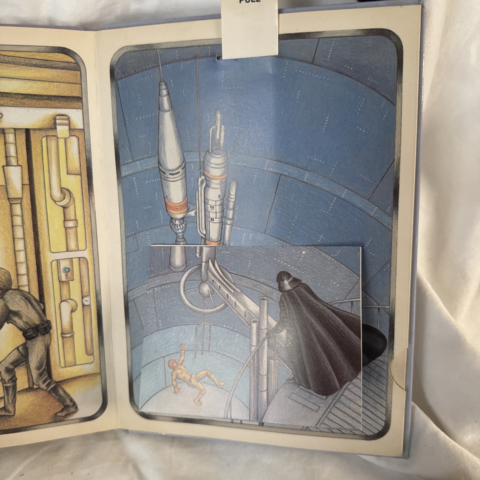 STAR WARS The Empire Strikes Back Pop-Up Book Hardcover Vintage 1980