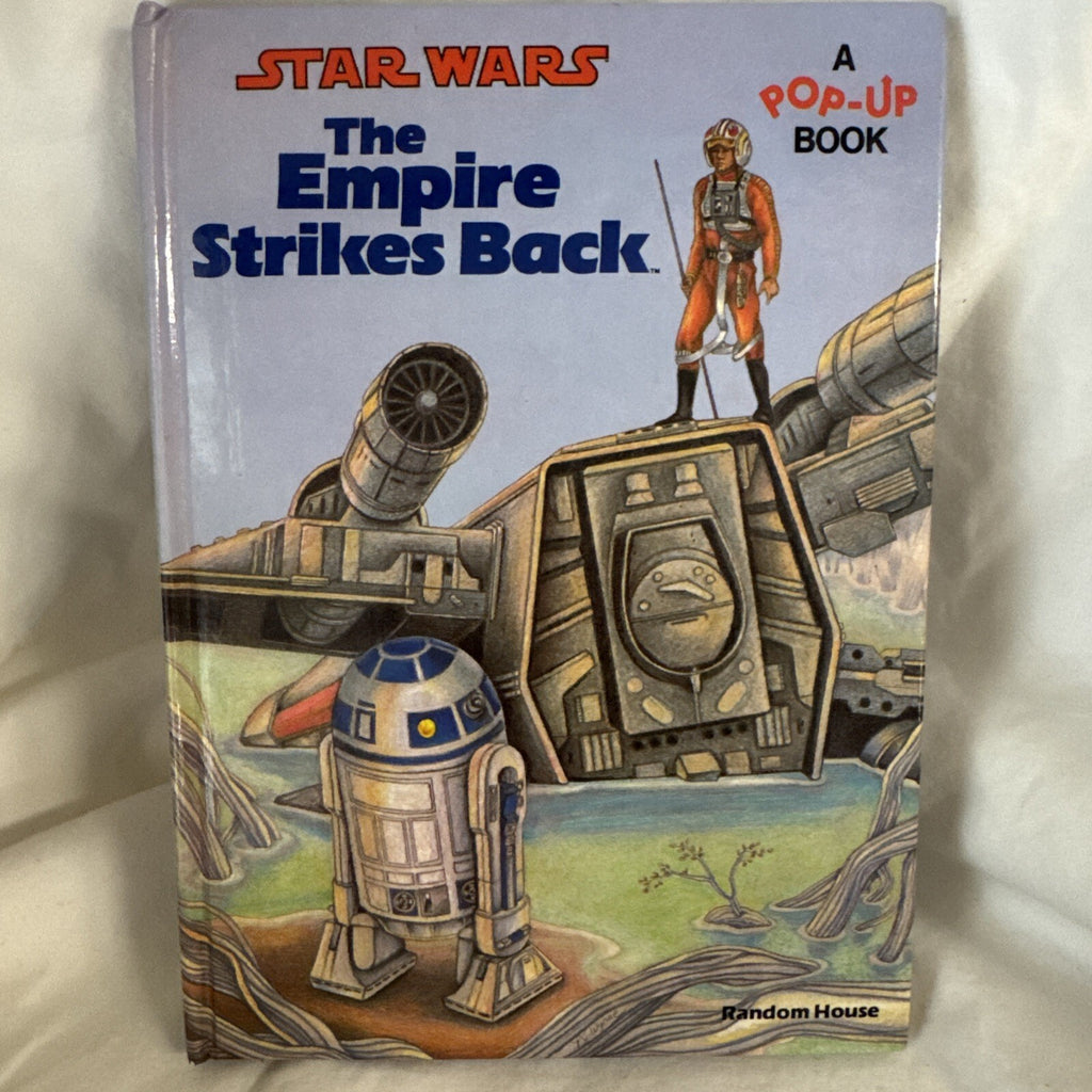 STAR WARS The Empire Strikes Back Pop-Up Book Hardcover Vintage 1980