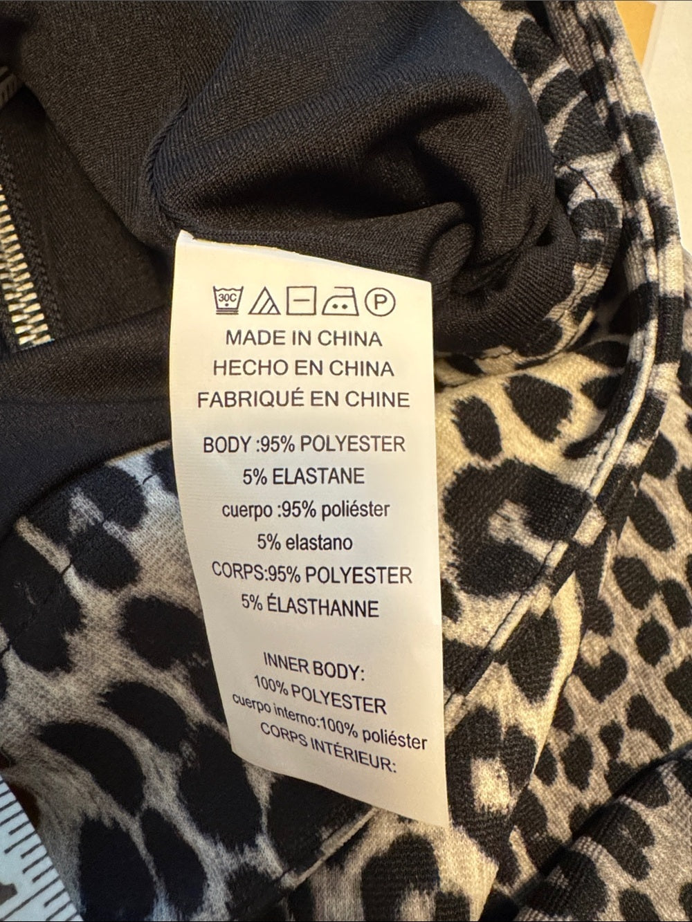 Michael Kors SZ S Leopard Print Pencil Skirt - Black & White NWT