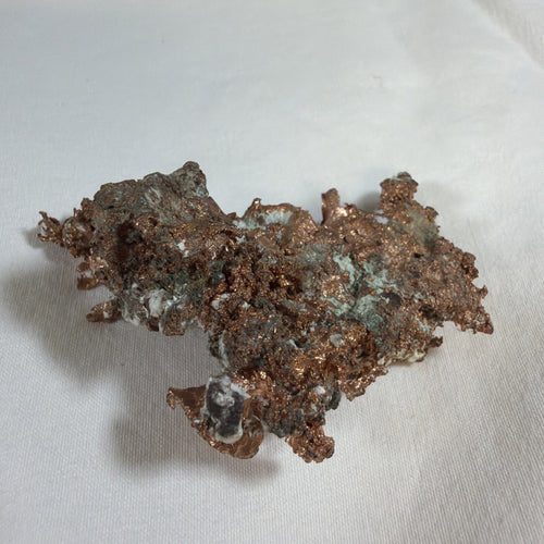3” x 1”  NATIVE RAWCOPPER from the Lake Superior Keeweenaw Copper  Michigan