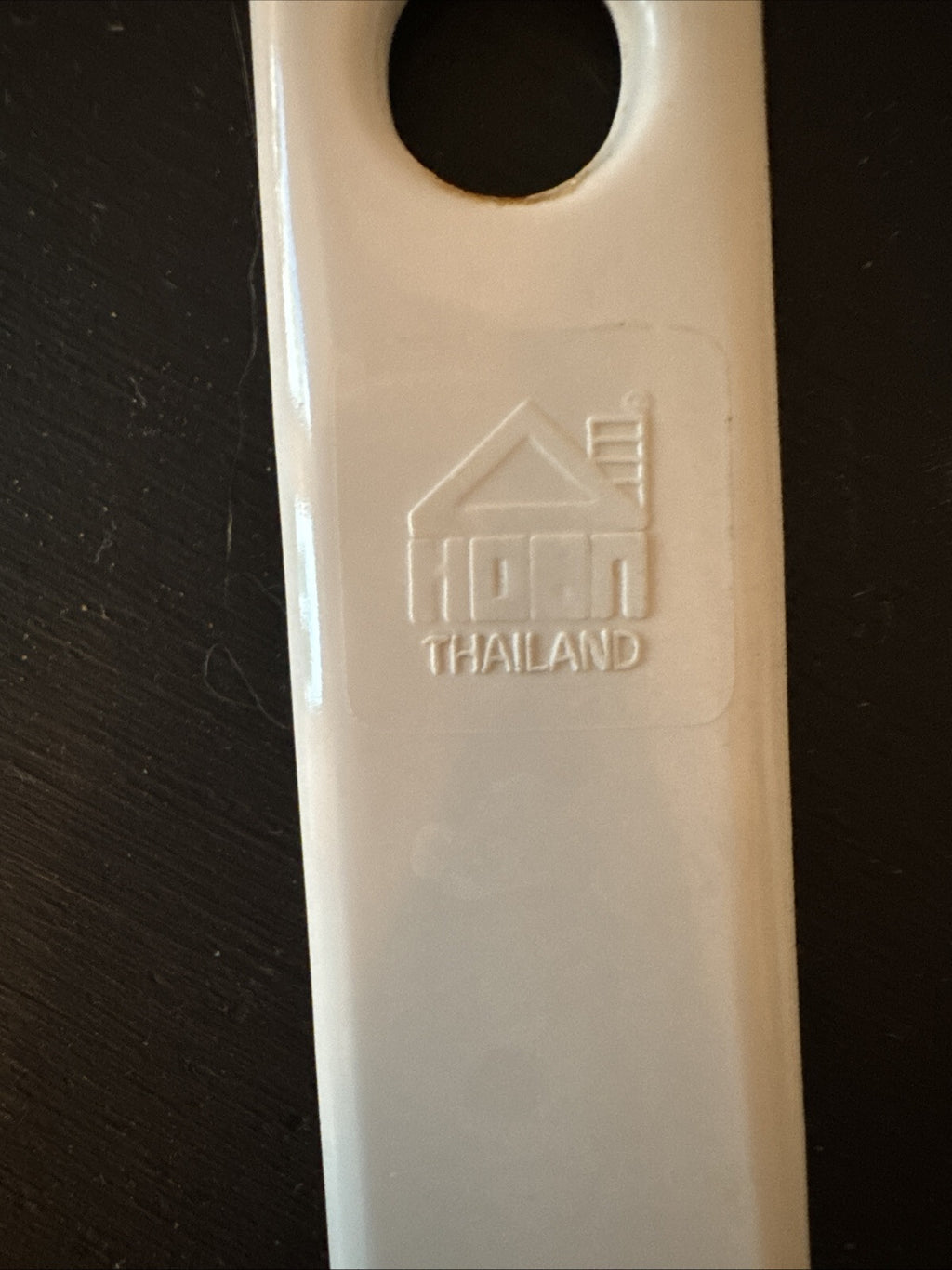 Ladle 12“ - Hoan Made in Thailand - Vintage White Melamine  ￼