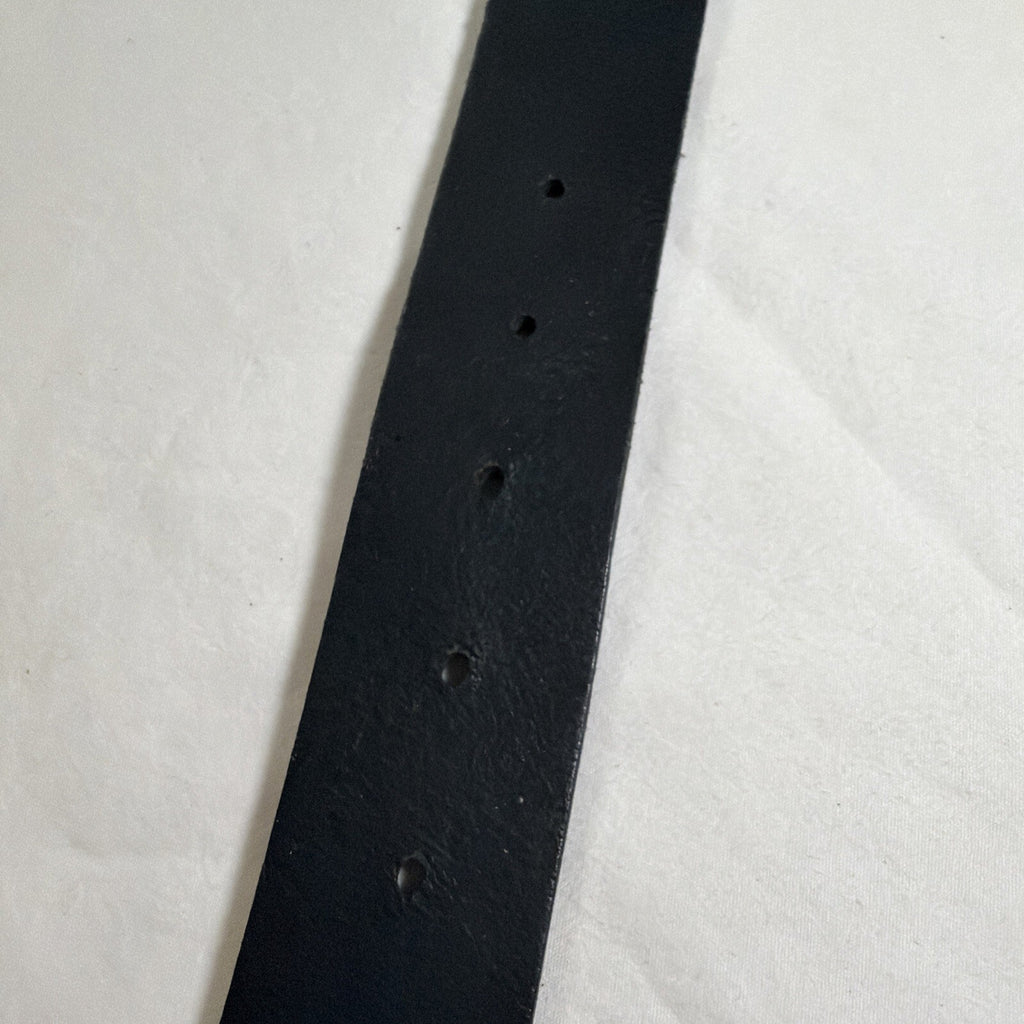 Justin Leather Belt Mens 36 Genuine USA Made Black 232 BK Top Grain leather
