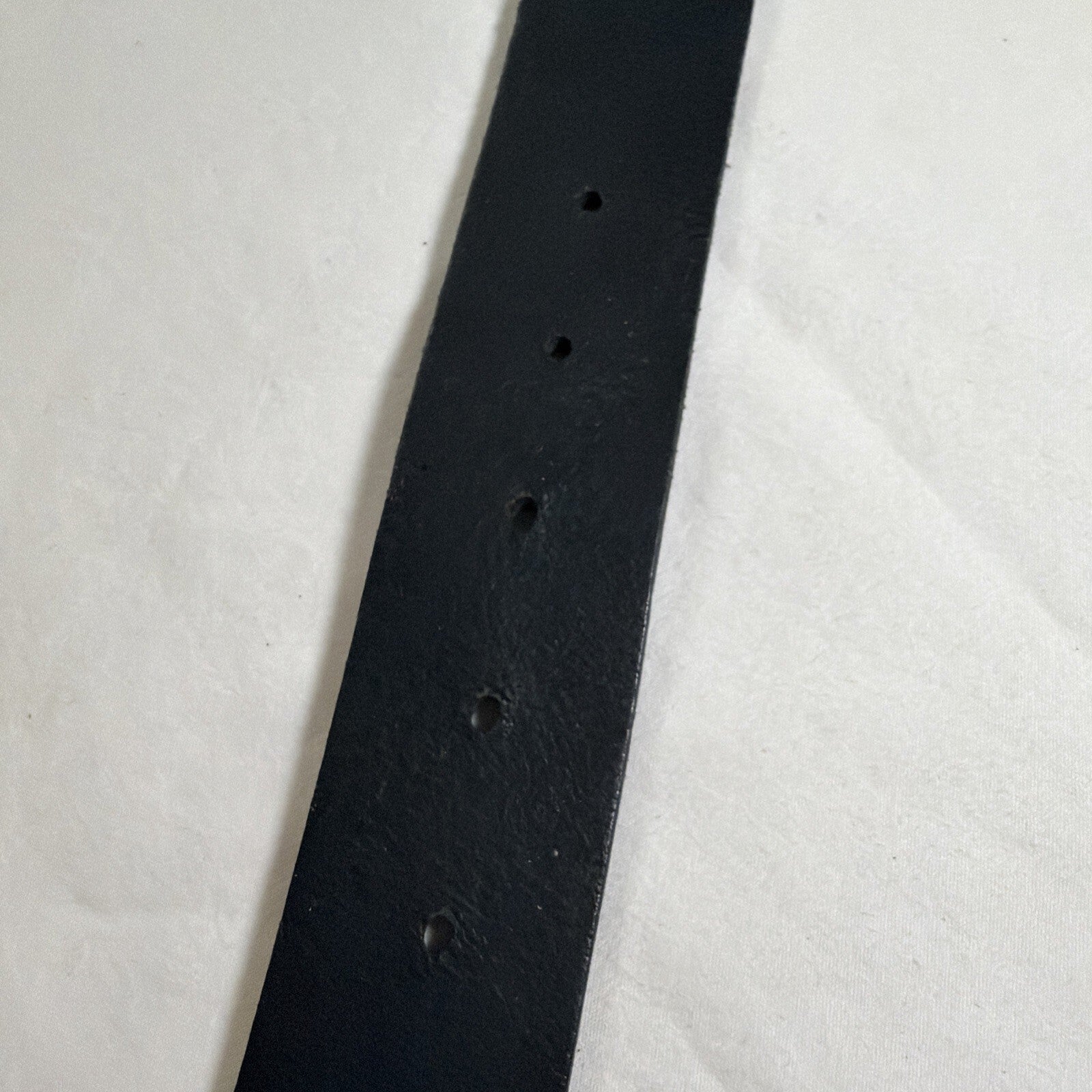 Justin Leather Belt Mens 36 Genuine USA Made Black 232 BK Top Grain leather
