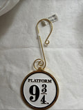 Universal Studios Harry Potter Platform 9 3/4 Enamel Holiday Ornament