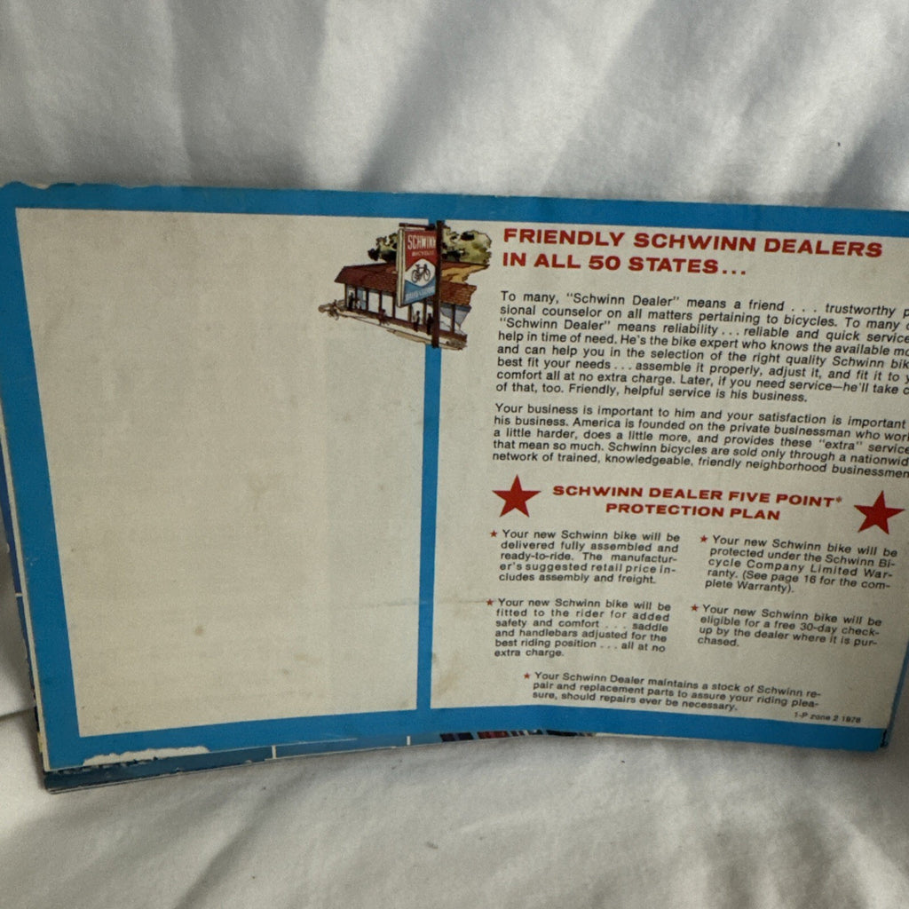 Schwinn Bicycle Retail Catalog Cavalcade of Bicycles - Vintage 1978