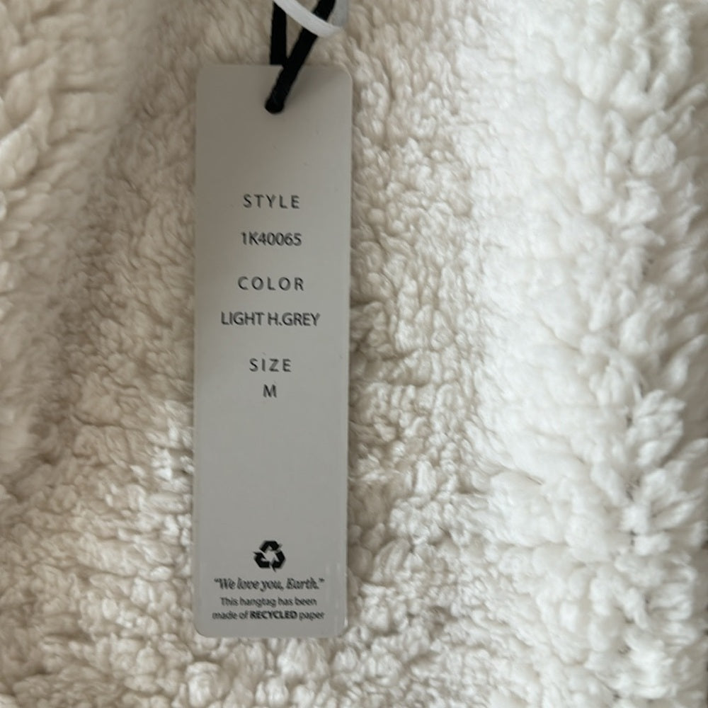 Grey Olive and Oak Faux fur lined, NWT, Med